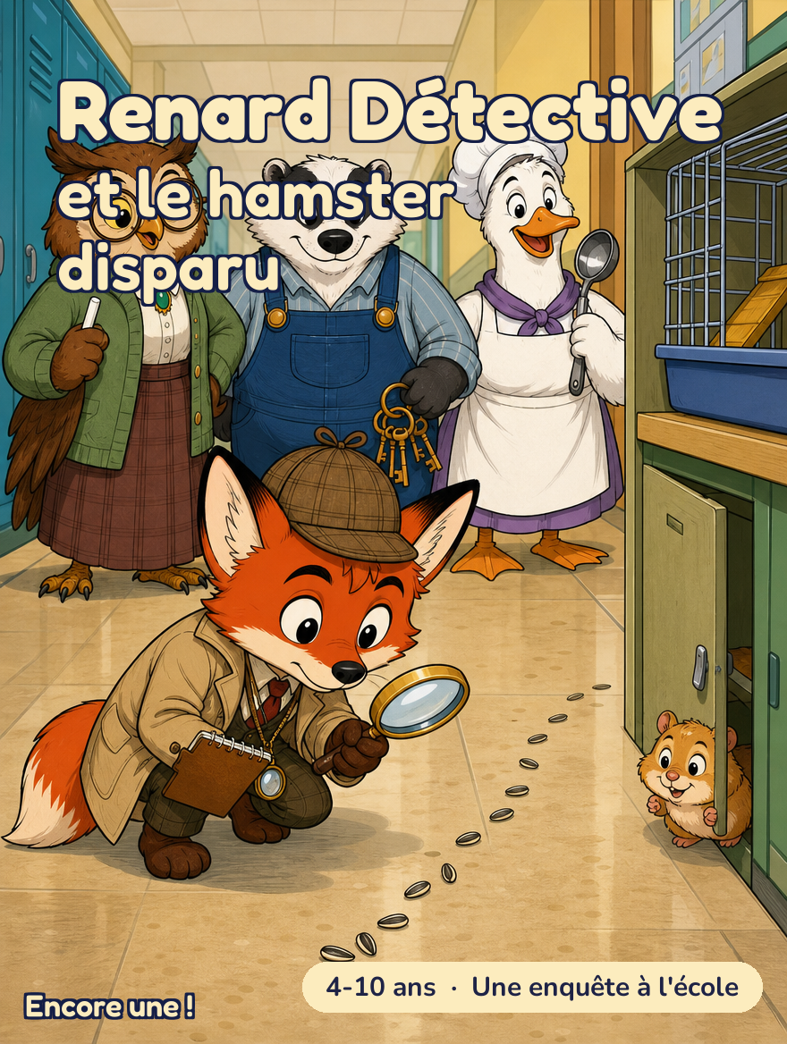 Renard Détective et le hamster disparu