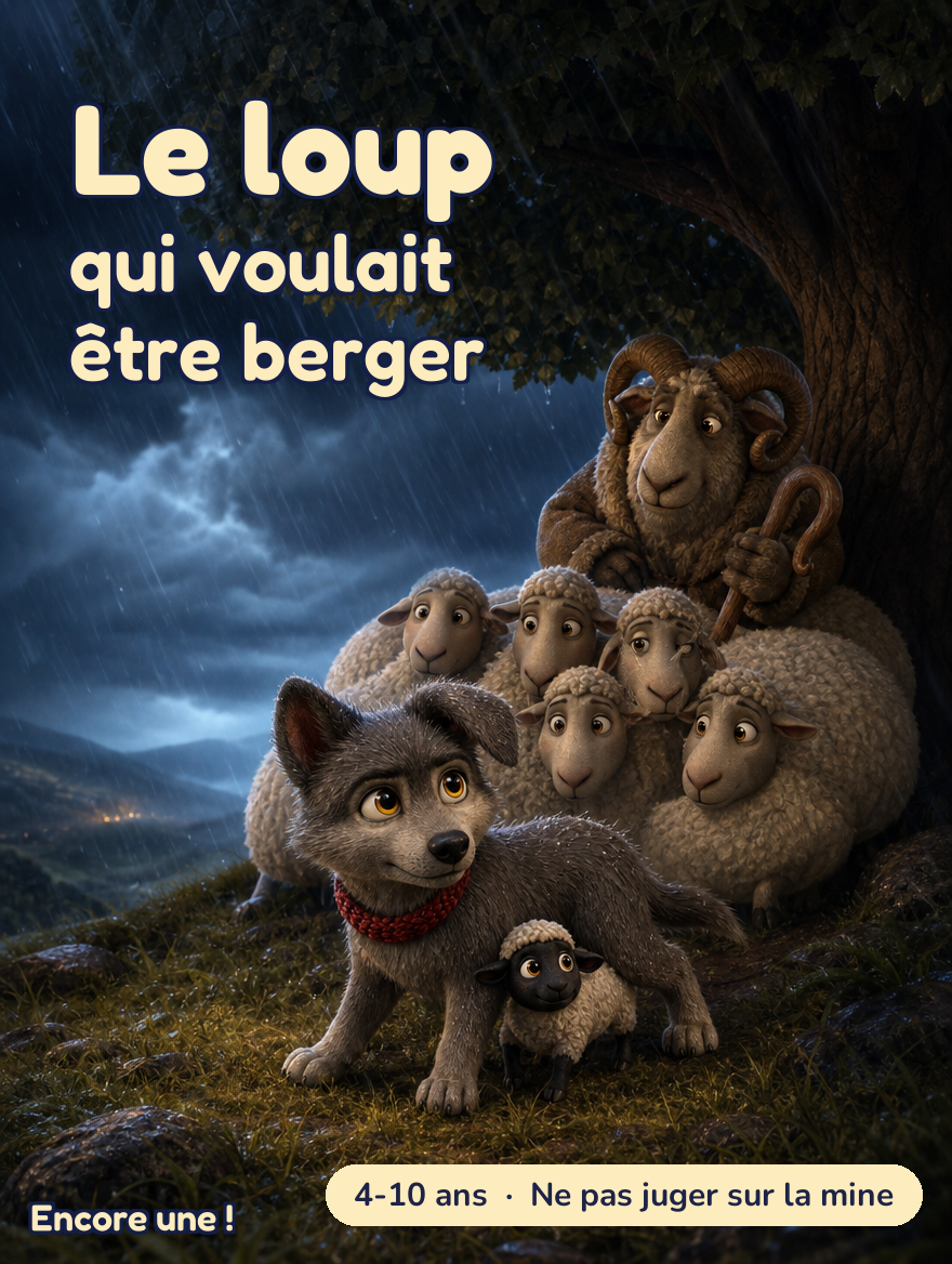Le loup qui voulait être berger