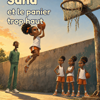 Sana et le panier trop haut — l'affiche