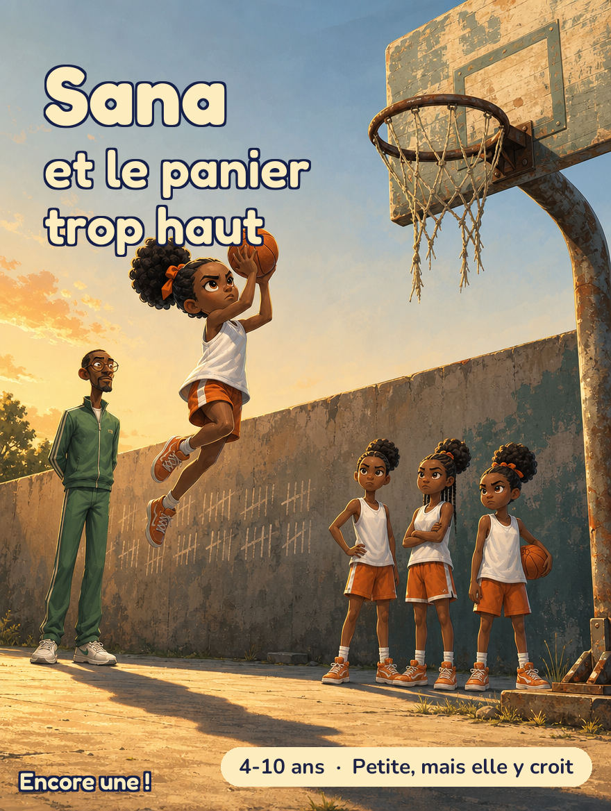 Sana et le panier trop haut