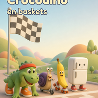 Crocodino en baskets — l'affiche