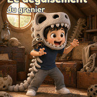 Le déguisement du grenier, la première histoire de la série