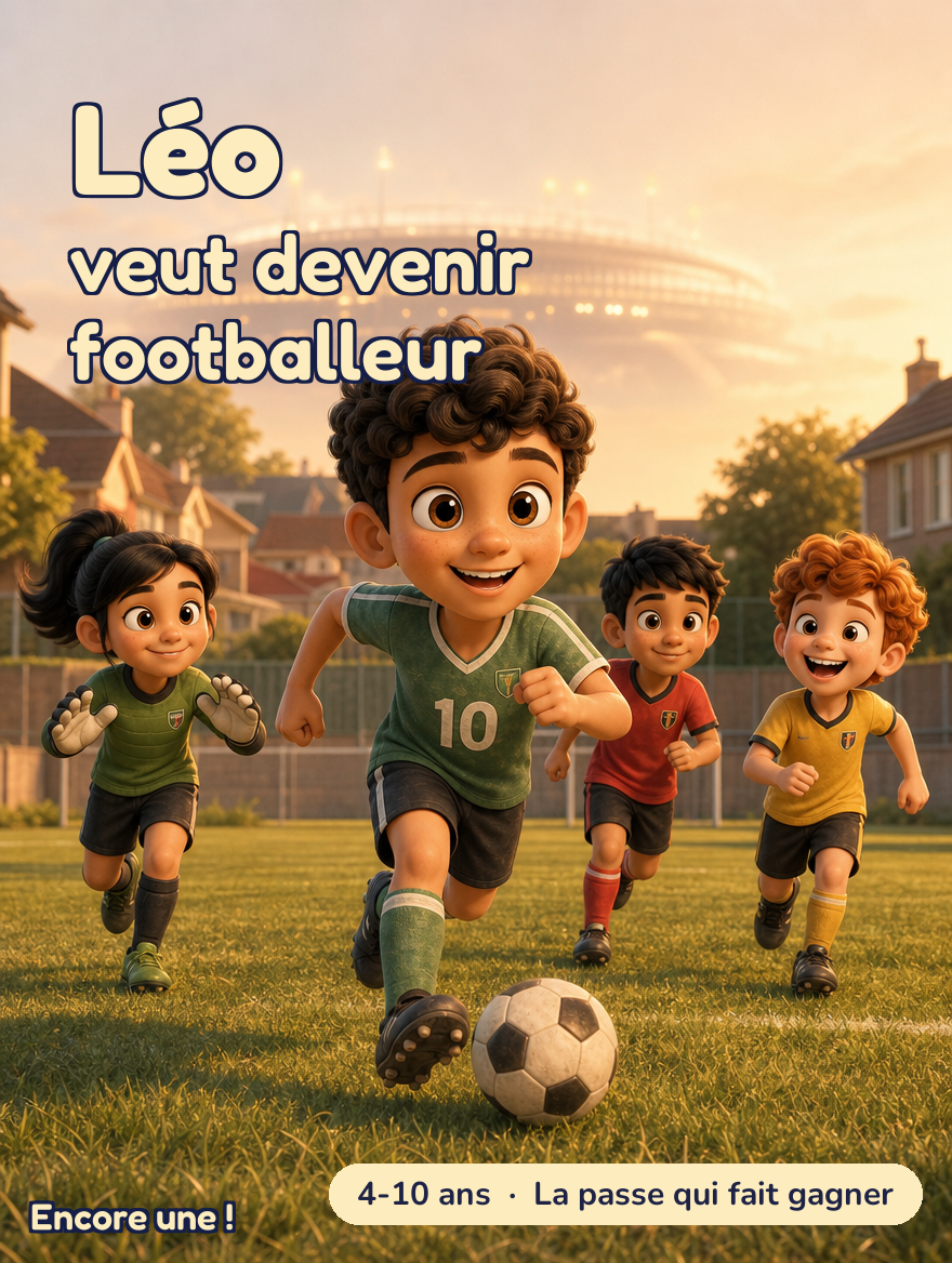 Léo veut devenir footballeur