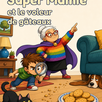 Super Mamie et le voleur de gâteaux — l'affiche