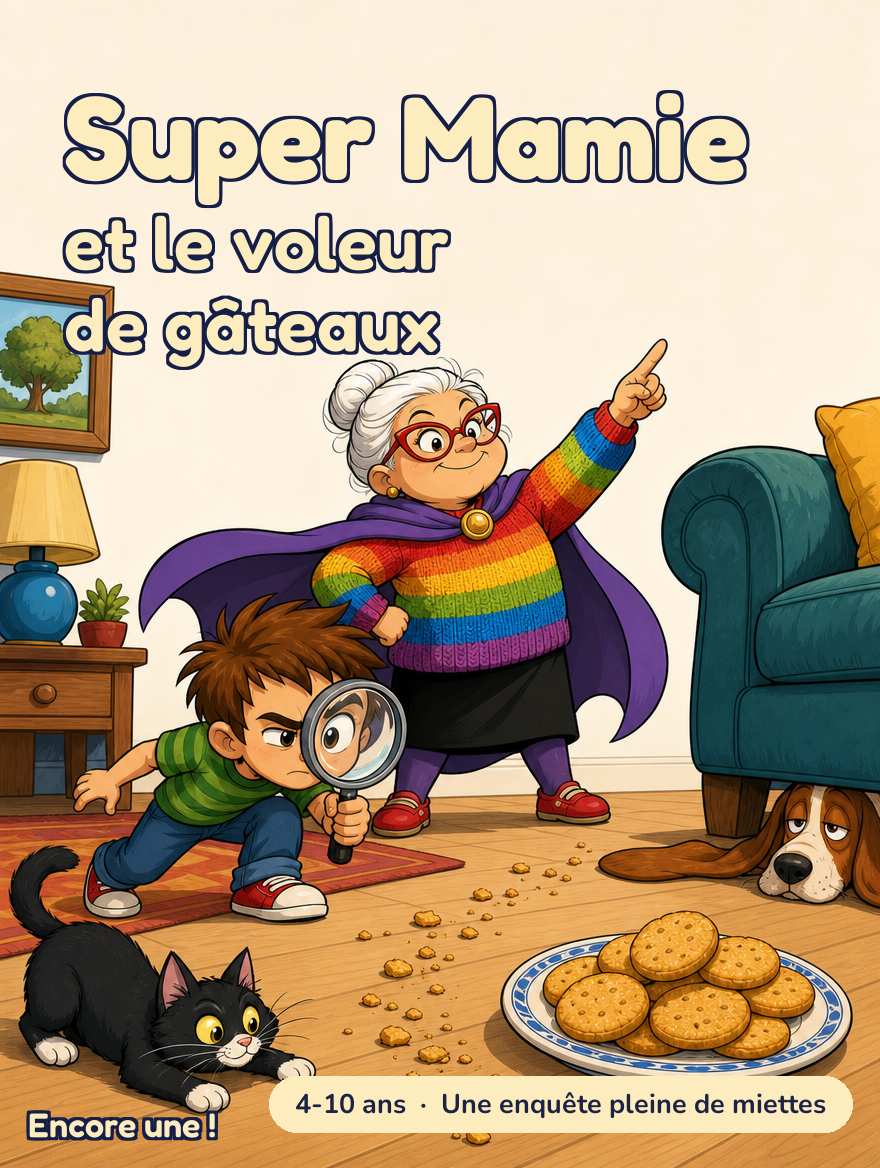 Super Mamie et le voleur de gâteaux
