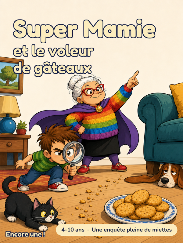 Super Mamie et le voleur de gâteaux