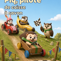Piq, pilote de caisse à savon — l'affiche