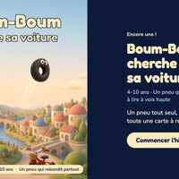 Boum-Boum cherche sa voiture — la couverture sur le téléphone