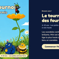 Le tournoi des fourmis — la couverture sur le téléphone