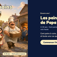 Les pains de Papa — la couverture sur le téléphone