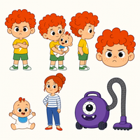 Milo, grand frère — les personnages