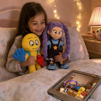 Lila et Patate : les deux peluches, Lila et Patate et les 5 histoires